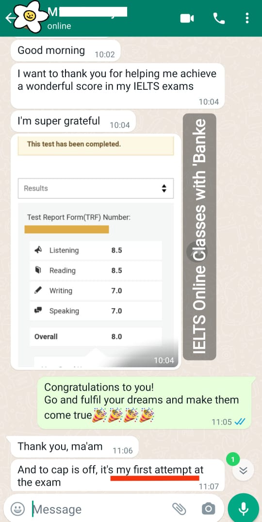 IELTS Testimonial 2